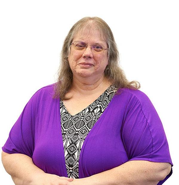 Headshot photo of Michaelynn Paul against a white background